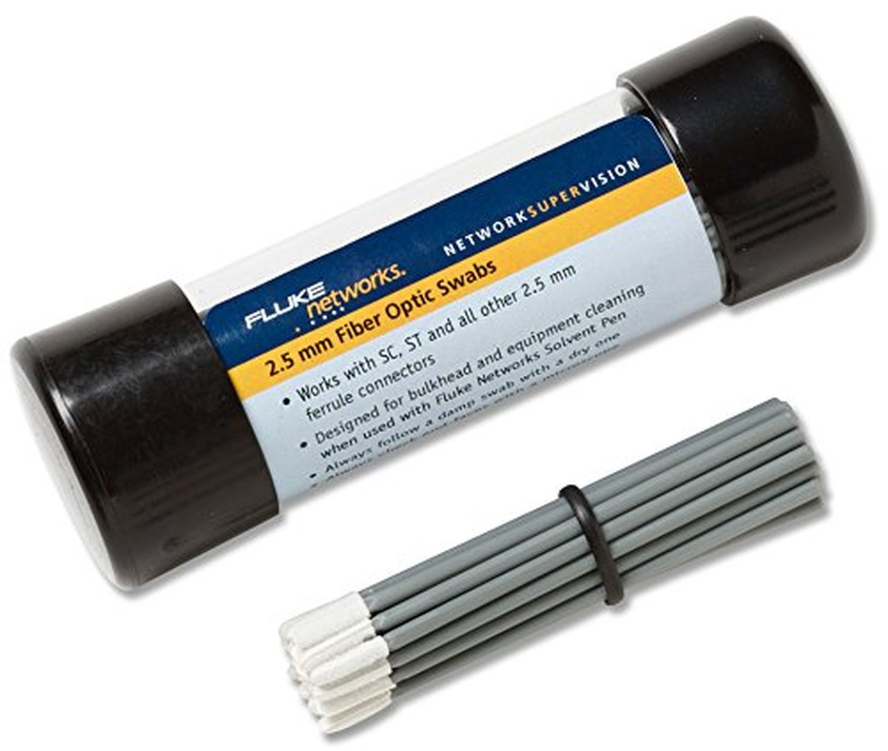 FIBER OPTIC CLEANING SWABS - 2.5MM